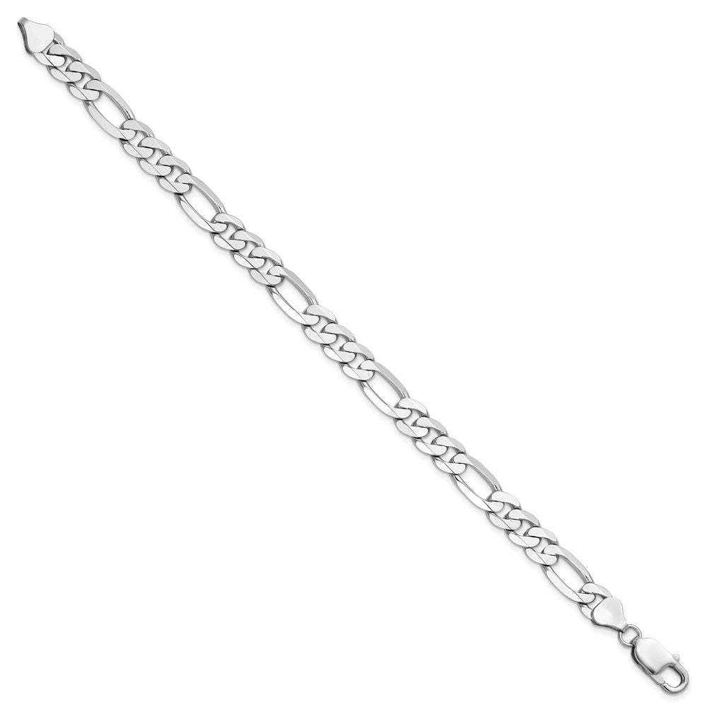 Flat Figaro with Lobster Clasp Bracelet - WBC