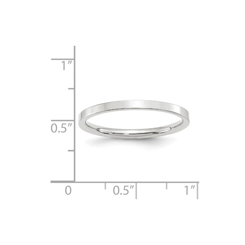 Standard Weight Flat Comfort Fit Wedding Band - WBC