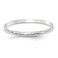Standard Weight Flat Comfort Fit Wedding Band - WBC