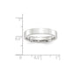 Standard Weight Flat Comfort Fit Wedding Band - WBC