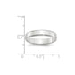 Flat with Step Edge Wedding Band - WBC