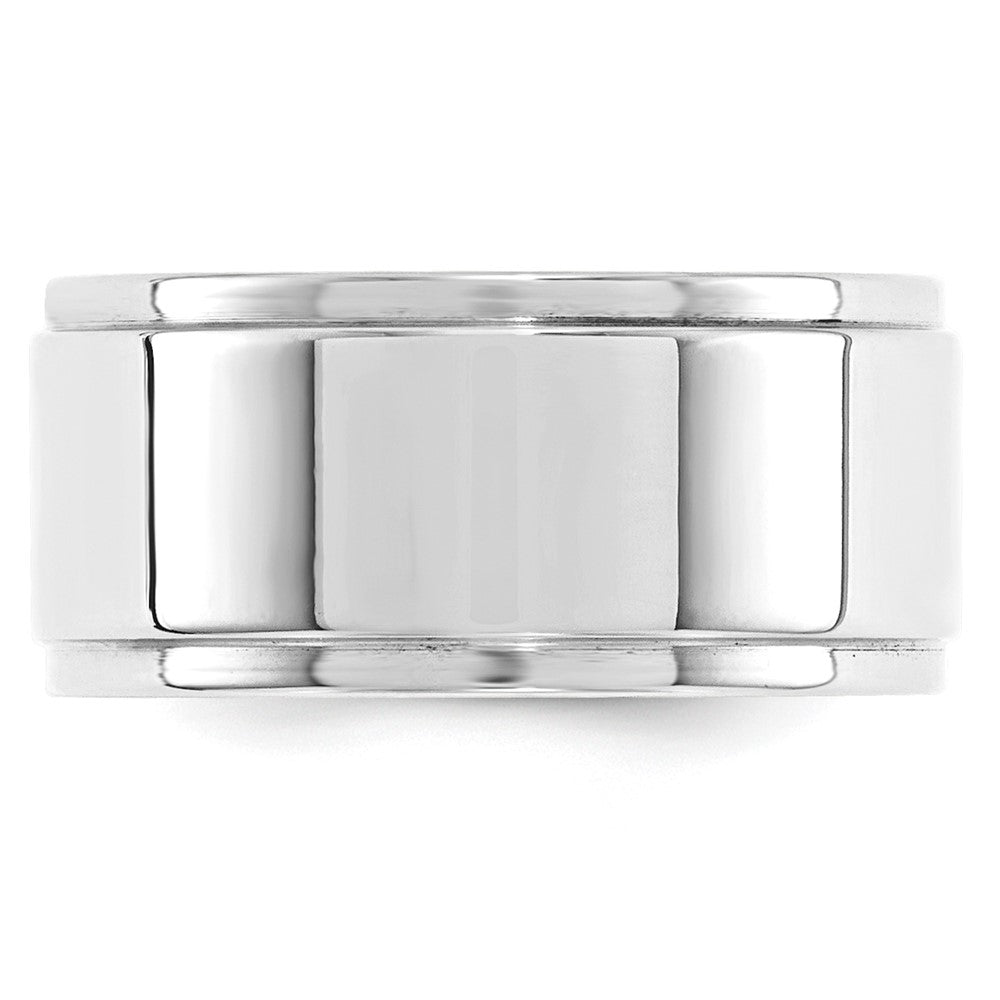Flat with Step Edge Wedding Band - WBC