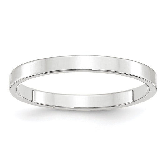 Lightweight Flat Wedding Band - WBC
