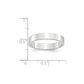 Lightweight Flat Wedding Band - WBC