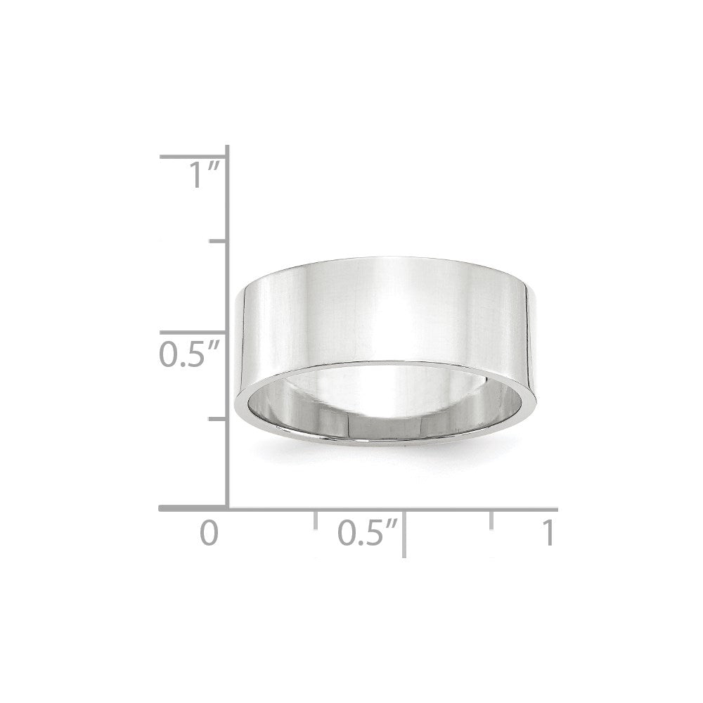 Lightweight Flat Wedding Band - WBC
