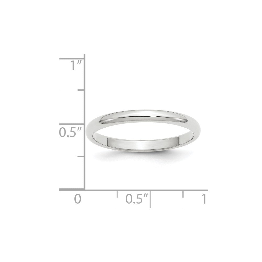 Half-Round Wedding Band - WBC