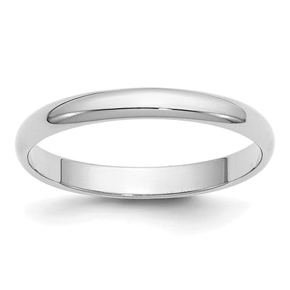 Half-Round Wedding Band - WBC