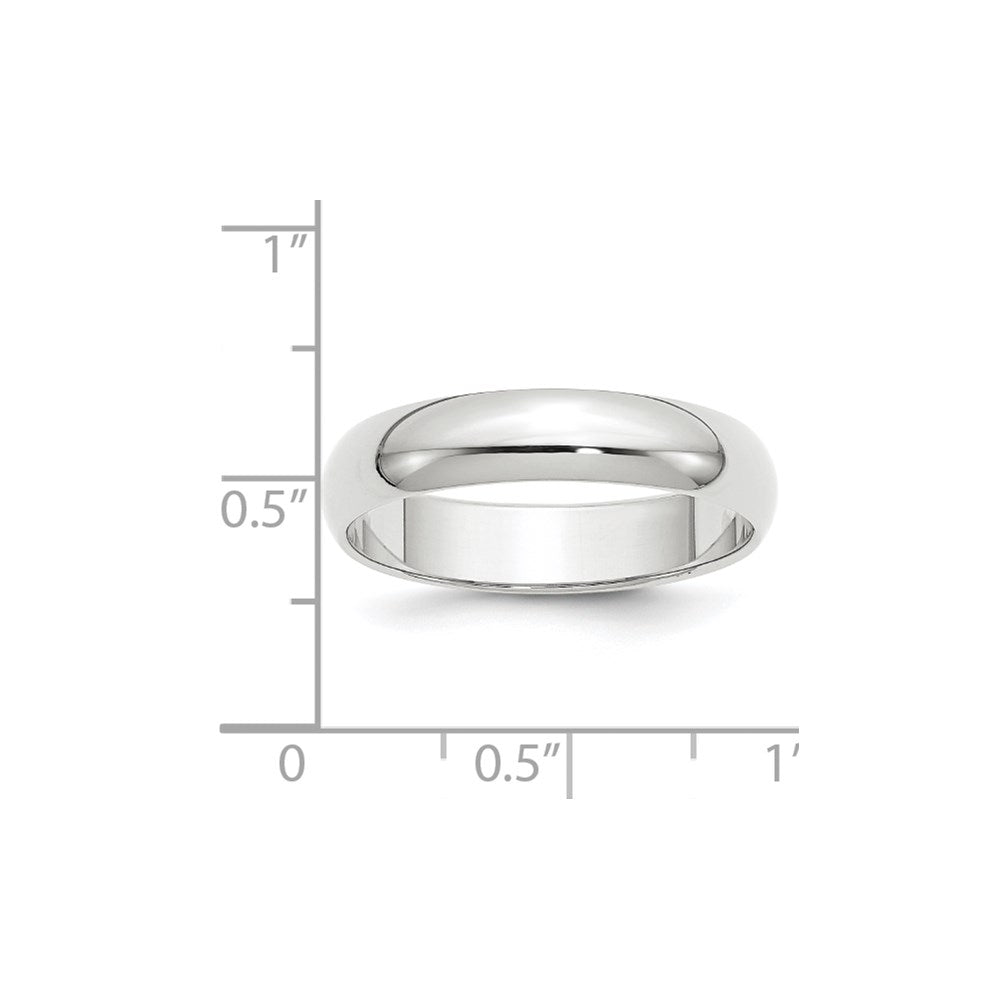 Half Round Wedding Band - WBC