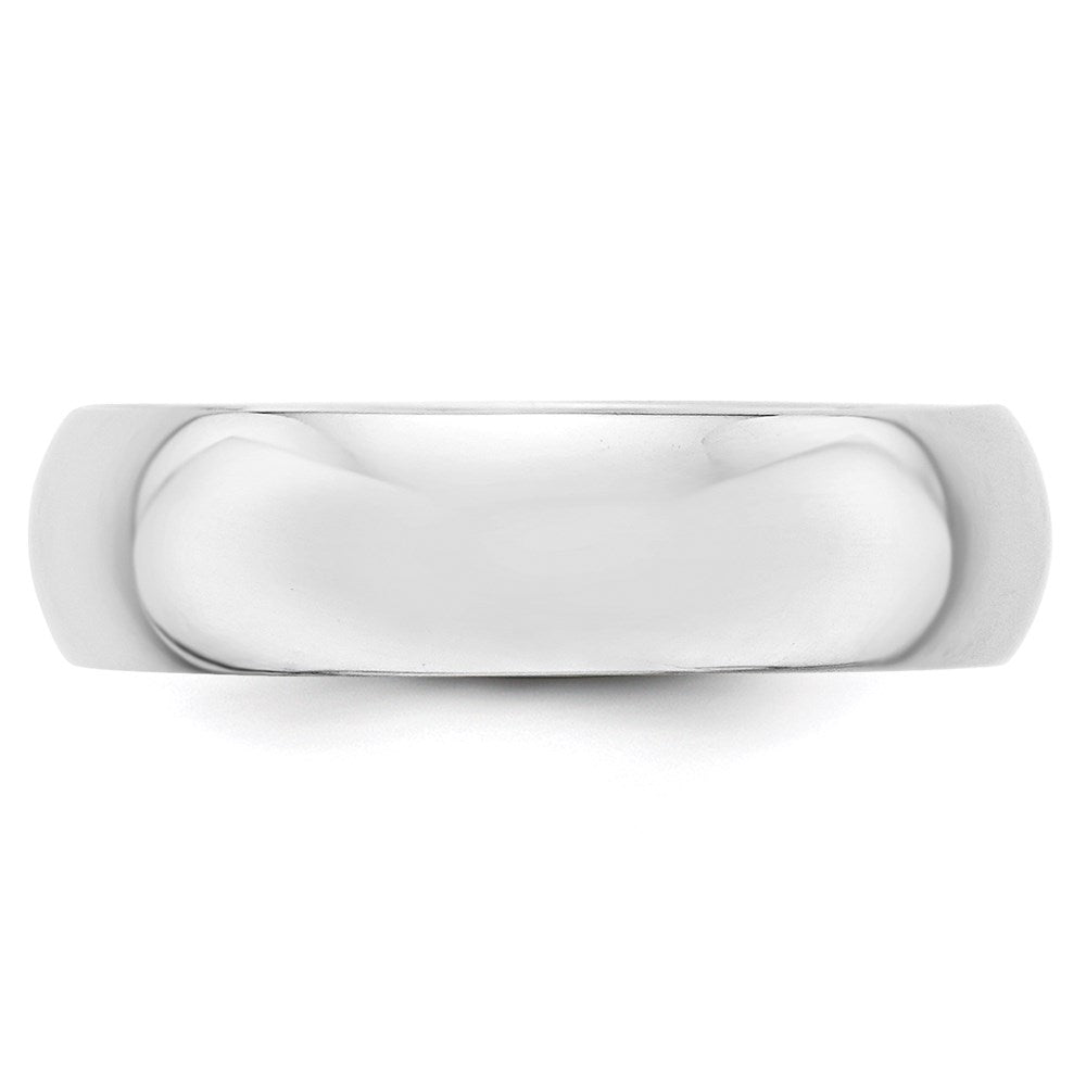 Half Round Wedding Band - WBC