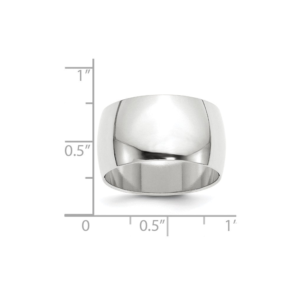Half Round Wedding Band - WBC