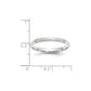 Half Round with Edge Wedding Band - WBC