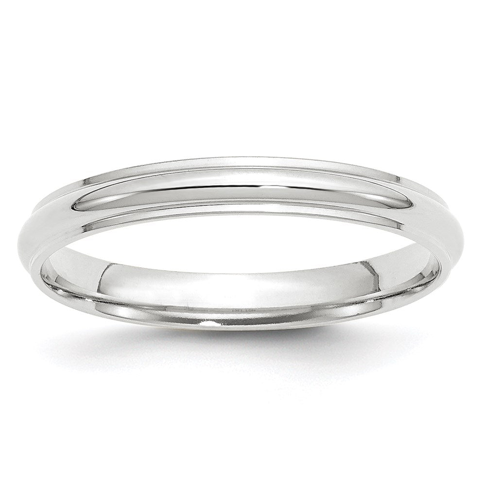 Half Round with Edge Wedding Band - WBC