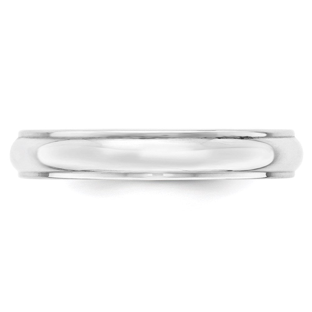 Half Round with Edge Wedding Band - WBC