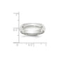 Half Round with Edge Wedding Band - WBC