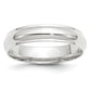 Half Round with Edge Wedding Band - WBC