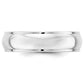 Half Round with Edge Wedding Band - WBC