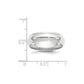 Half Round with Edge Wedding Band - WBC