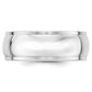 Half Round with Edge Wedding Band - WBC