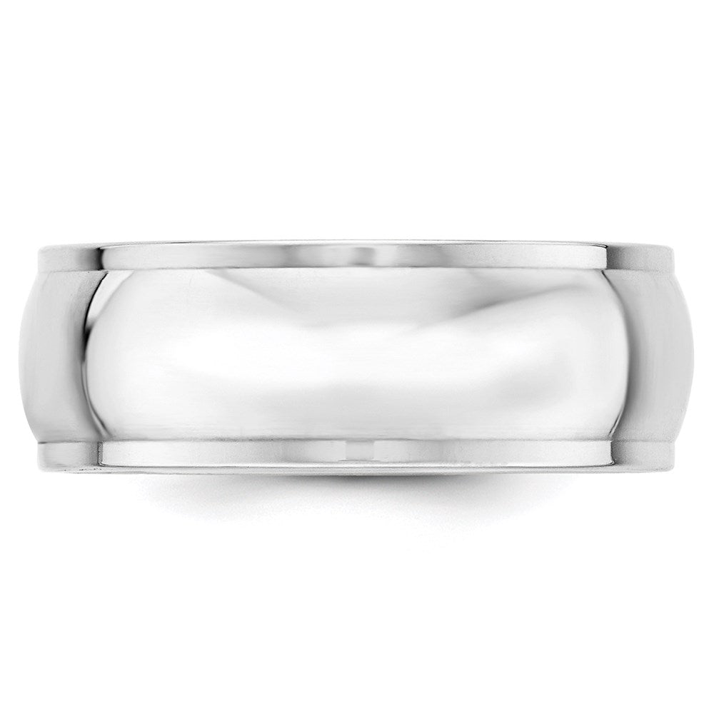 Half Round with Edge Wedding Band - WBC