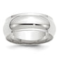 Half Round with Edge Wedding Band - WBC