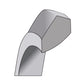 Knife Edge Comfort Fit Wedding Band - WBC
