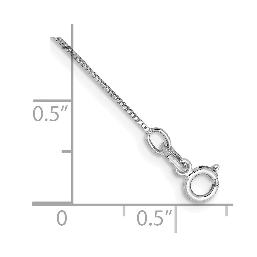 . Box with Spring Ring Clasp Anklet - WBC