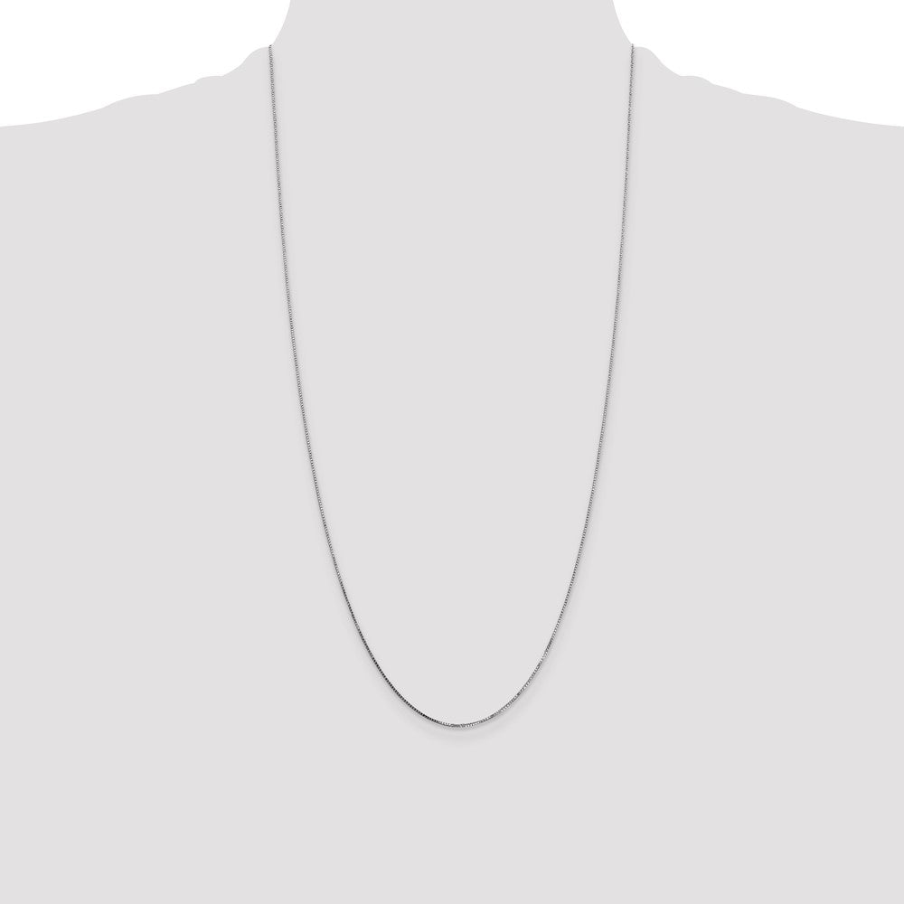 . Box with Spring Ring Clasp Chain - WBC