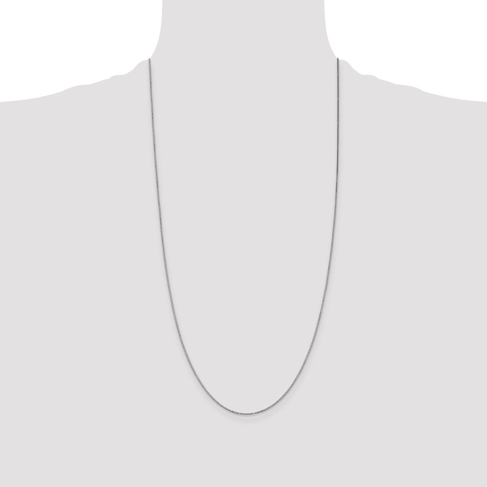 . Box with Spring Ring Clasp Chain - WBC