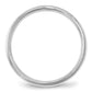 Milgrain Half Round Comfort Fit Wedding Band - WBC