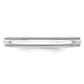 Lightweight Milgrain Half Round Wedding Band - WBC