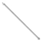 Holds 3.8 carat 41- Round Diamond 4-prong Tennis Bracelet Mounting - WBC
