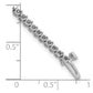Holds 1.9 carat 68- Round Diamond 2-prong Tennis Bracelet Mounting - WBC