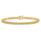 Holds 2.9 carat 58- Round Diamond 2-prong Tennis Bracelet Mounting - WBC