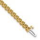 Holds 4.18 carat 53- Round Diamond 2-prong Tennis Bracelet Mounting - WBC