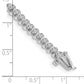 Holds 0.93 carat 55- Round Diamond Fancy Spiral Tennis Bracelet Mounting - WBC