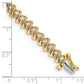 Complete 2.25 carat Round AA Diamond Fancy Spiral Tennis Bracelet - WBC