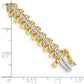 Holds 3.72 carat 40- Round Diamond Fancy Spiral Tennis Bracelet Mounting - WBC