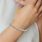 Holds 7.5 carat 42- Round Diamond 4-prong Tennis Bracelet Mounting - WBC