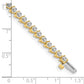 Holds 4.3 carat 47- Round Diamond 3-prong Tennis Bracelet Mounting - WBC