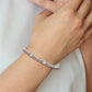 Holds 1 carat 5- Round Diamond Bezel Curb Link Bracelet Mounting - WBC