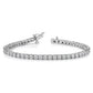 Holds 1.84 carat 66- Round Diamond 4-prong Tennis Bracelet Mounting - WBC