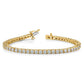 Holds 4.92 carat 52- Round Diamond 4-prong Tennis Bracelet Mounting - WBC