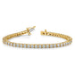 Holds 4.92 carat 52- Round Diamond 4-prong Tennis Bracelet Mounting - WBC