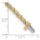 Complete 2 carat Round AA Diamond Swirled 2-prong Tennis Bracelet - WBC