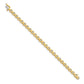 Holds 2.4 carat 26- Round Diamond 4-prong X-design Tennis Bracelet Mounting - WBC