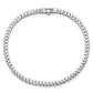 Holds 1.25 carat 74- Round Diamond 4-prong Tennis Bracelet Mounting - WBC
