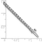 Holds 1.25 carat 74- Round Diamond 4-prong Tennis Bracelet Mounting - WBC