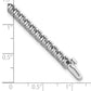 Holds 4.1 carat 52- Round Diamond 4-prong Tennis Bracelet Mounting - WBC