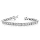 Holds 1.75 carat 44- Round Diamond 4-prong Tennis Bracelet Mounting - WBC