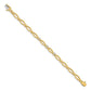Holds 1/5 carat 12- Round Diamond Cluster Fancy Bracelet Mounting - WBC